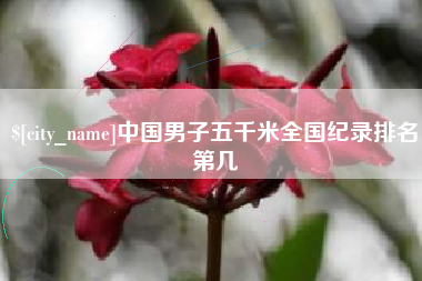 平顶山中国男子五千米全国纪录排名第几