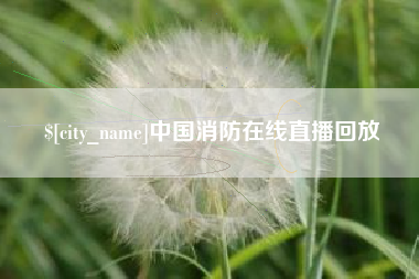 平顶山中国消防在线直播回放