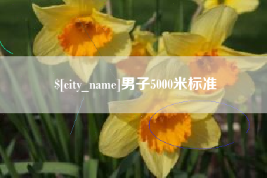 平顶山男子5000米标准