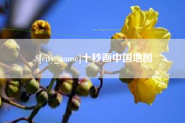 平顶山十秒画中国地图