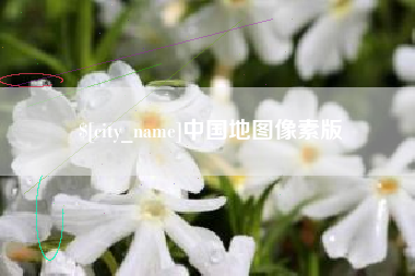 平顶山中国地图像素版