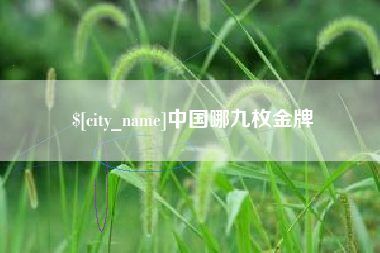 平顶山中国哪九枚金牌