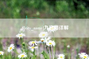 平顶山九宫格详解